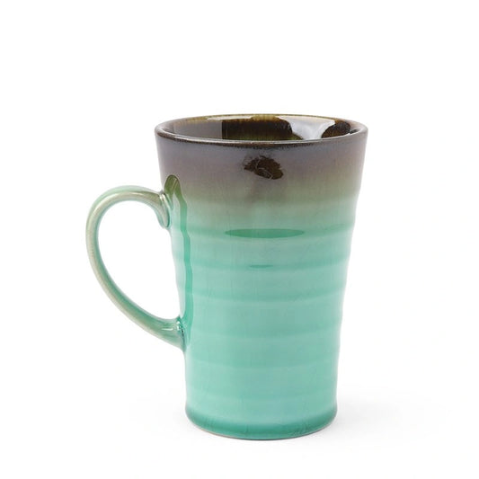 Glazed Turquoise Caramel Mug (Japan)