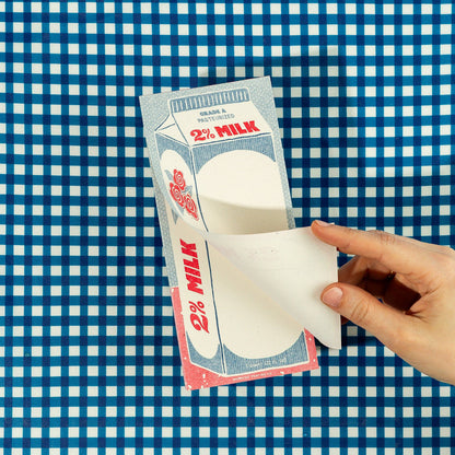 2% Milk - Risograph Notepad | Bromstad Printing Co. (VA)
