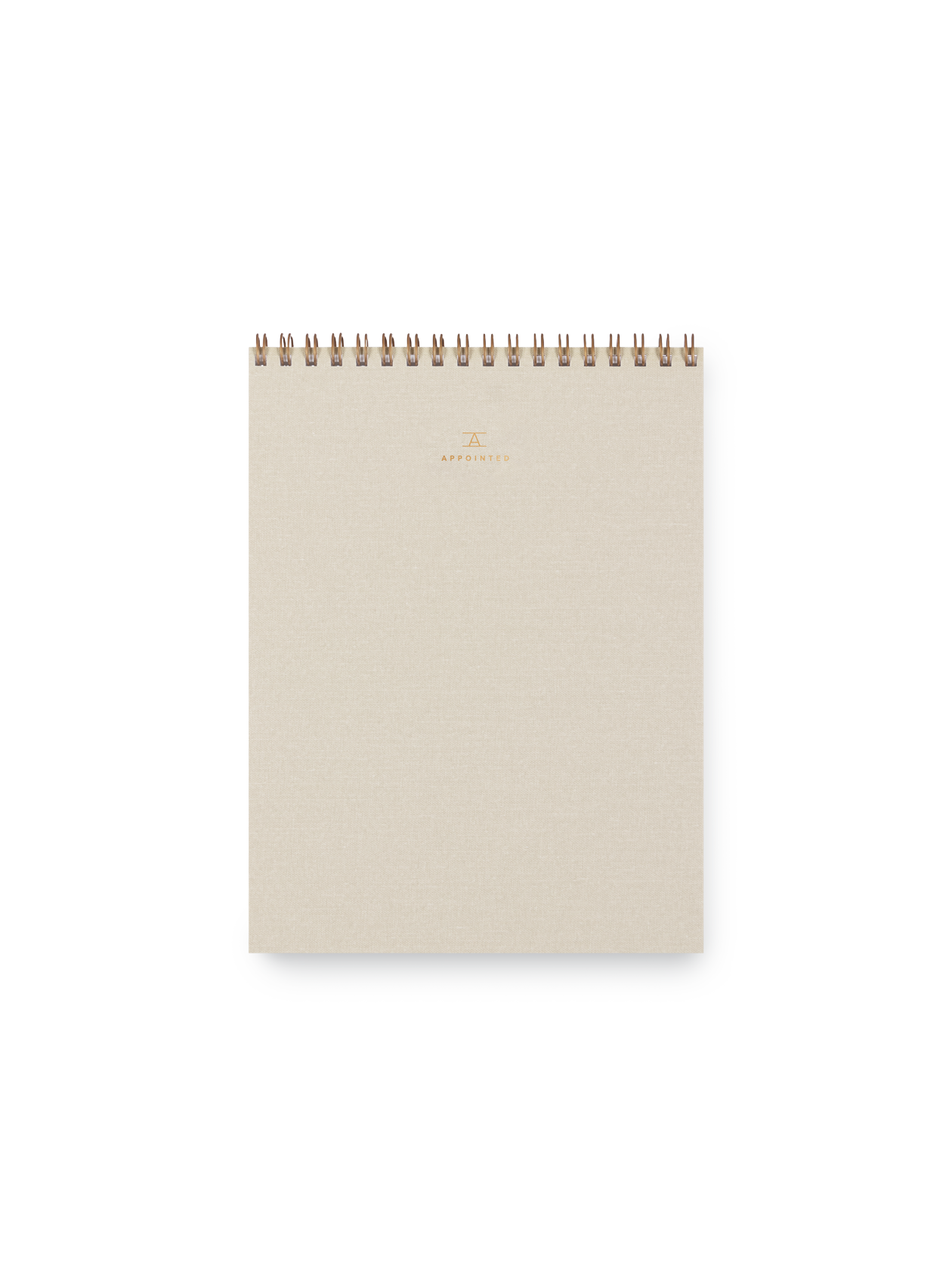 Office Notepad  (Liined)| Natural Linen |Appointed (DC)