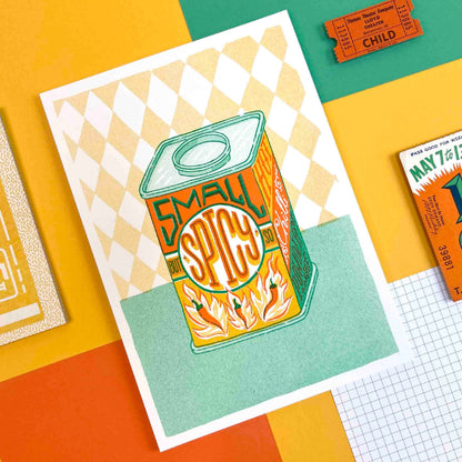 A5 Small but so Spicy - Spice tin | Jacqueline Colley (UK)