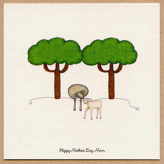 Happy Mother's Day Lambs Card | Beth Mueller (VT)