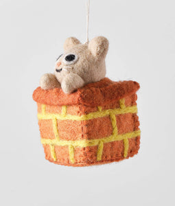 Simbi Hanging Felt Ornament | Wrap (England)