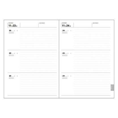 Undated three Years Diary | Mark's Inc. (Japan)