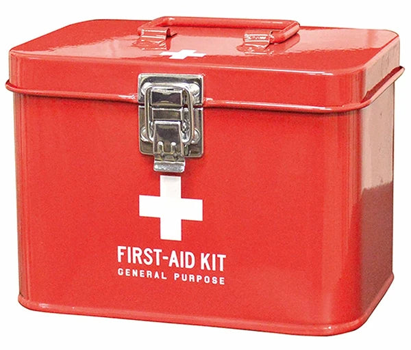 Small Steel Organizer Box | Red | KI Japan (Japan)