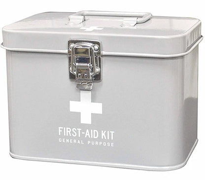 Small Steel Organizer Box | Grey | KI Japan (Japan)