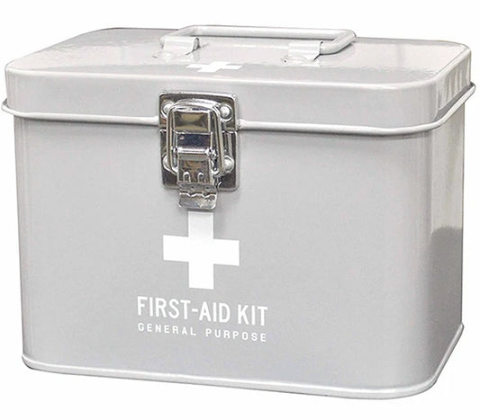 Small Steel Organizer Box | Grey | KI Japan (Japan)