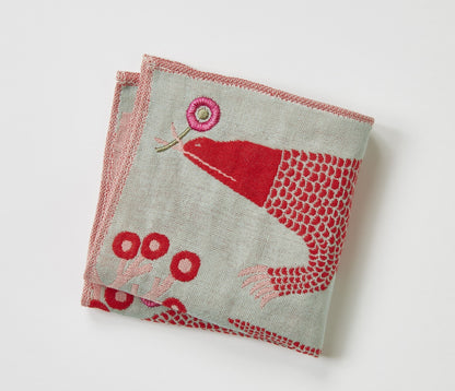 Komodo Dragon Handkerchief Towel | Morita (Japan)