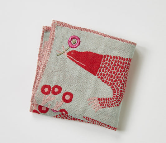 Komodo Dragon Handkerchief Towel | Morita (Japan)