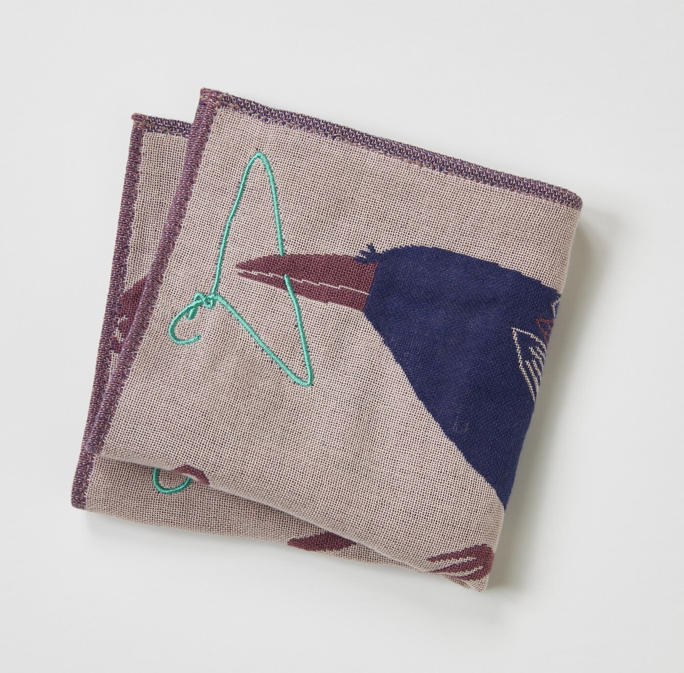 Raven Handkerchief Towel | Morita (Japan)