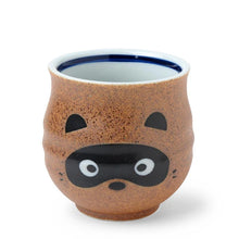 Load image into Gallery viewer, Tanuki Raccoon Teacup | Miya (Japan)
