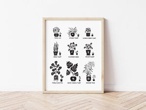 Baby Plants Illustrated Art Print | Ellen Orchard (TX)