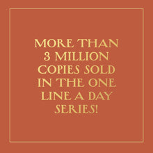 Load image into Gallery viewer, Gilded One Line a Day | Chronicle Books (CA)
