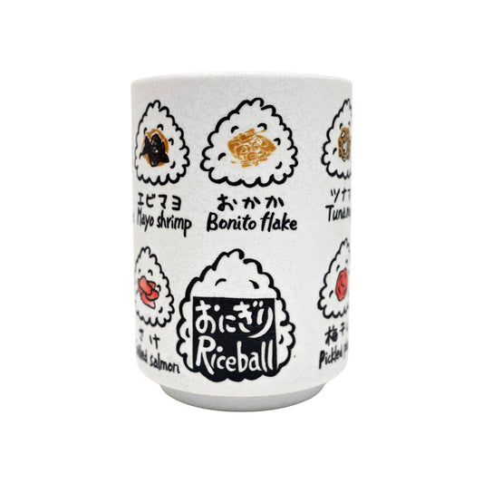 Onigiri Porcelain Yunomi Style Tea Cup | Japan
