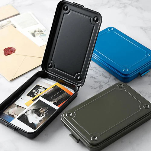 Steel Small Item Case T-152 | White | Toyo Steel (Japan)