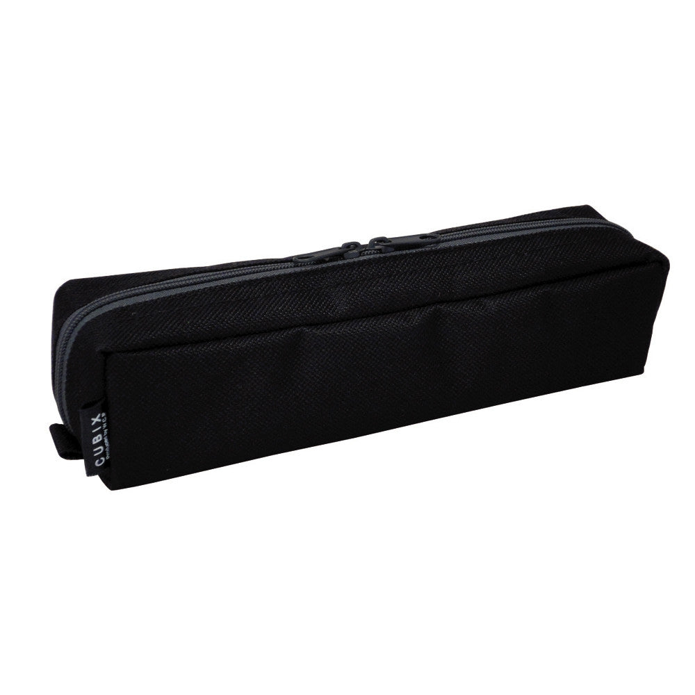 Cubix Mini Nylon Pen Case | Black | M-Plan (Japan)