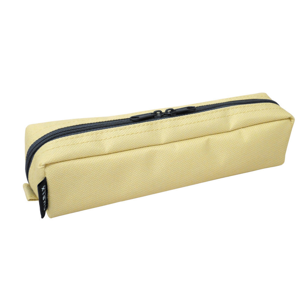 Cubix Mini Nylon Pen Case | Ivory | M-Plan (Japan)