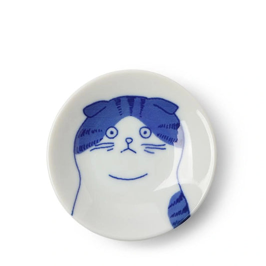 Cat Face Sauce Dish | Scott | (Japan)