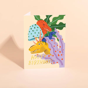 JURASSIC BIRTHDAY - Birthday Card | Carolyn Suzuki (CA)