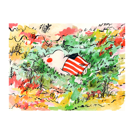 Moominmama Dreaming Art Print | Rebekah Evans (NC)
