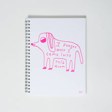 Load image into Gallery viewer, ADHDawg Letterpress Notebook by Suzy Ultman
