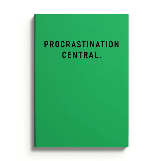 Procrastination Central Perfectbound Notebook | Ohh Deer (UK)
