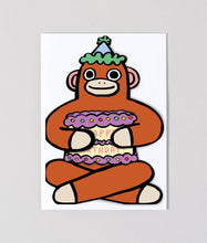 Load image into Gallery viewer, Monkey with Mini Card Kid&#39;s Birthday Card | Wrap (England)
