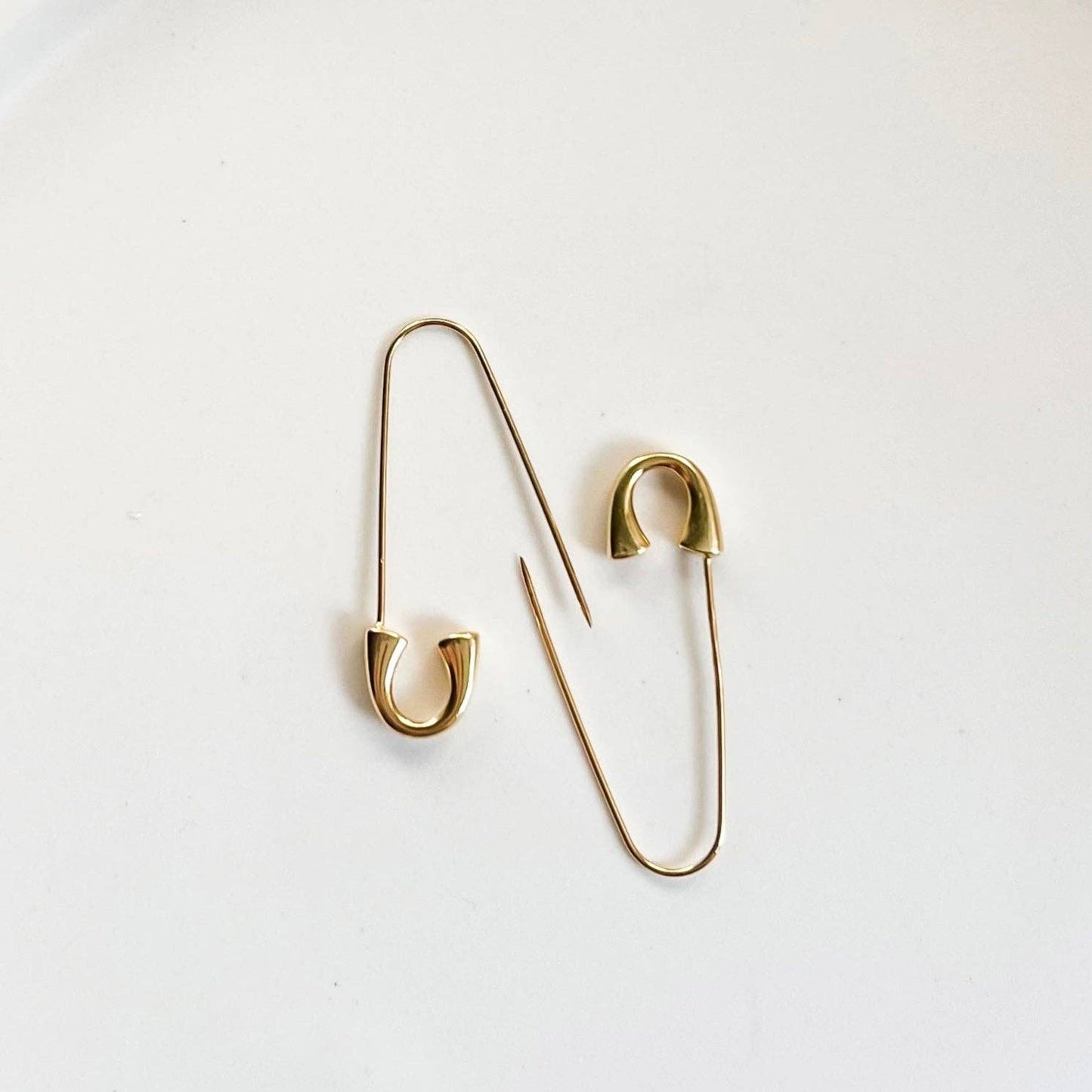 Safety Pin Hoops | Natalie Clare (IL)
