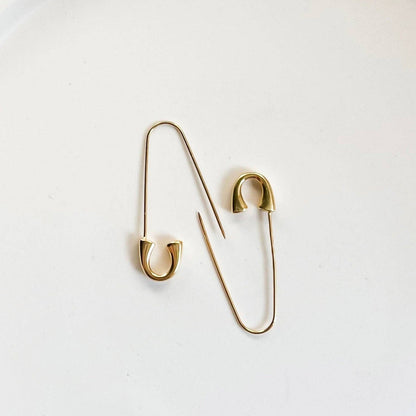 Safety Pin Hoops | Natalie Clare (IL)