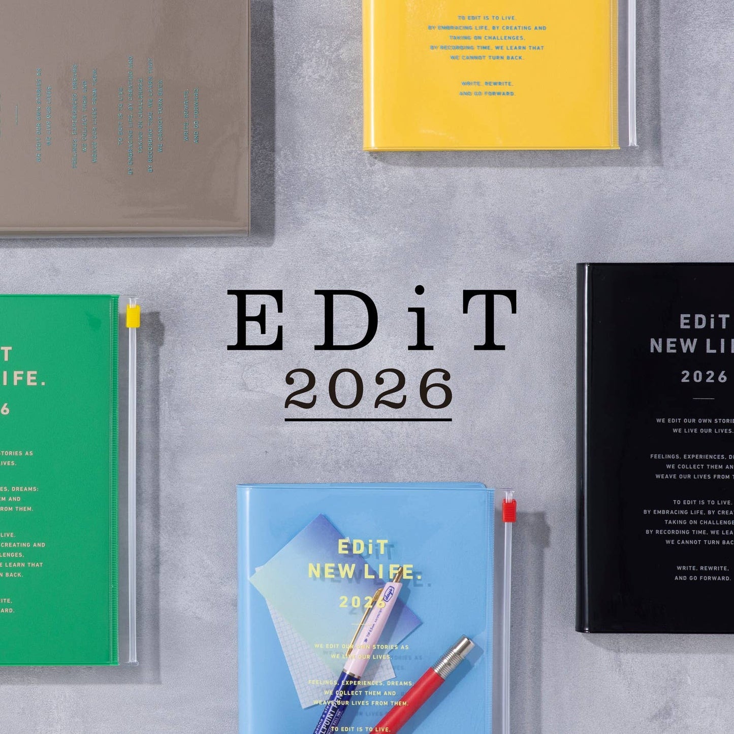 Weekly Notebook A5 |Lamp Black |  MARK’S Inc (Japan)