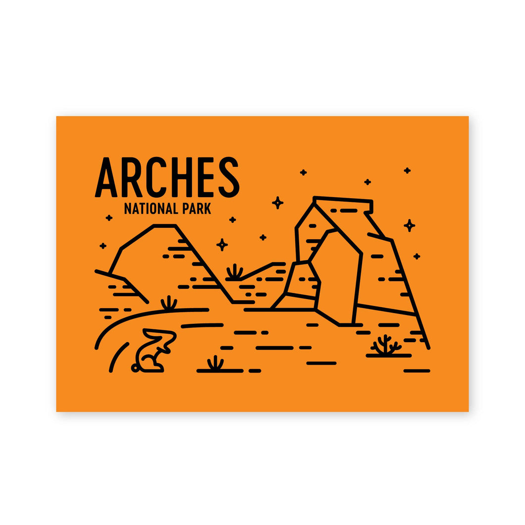 Arches National Park Postcard | Fell (UT)