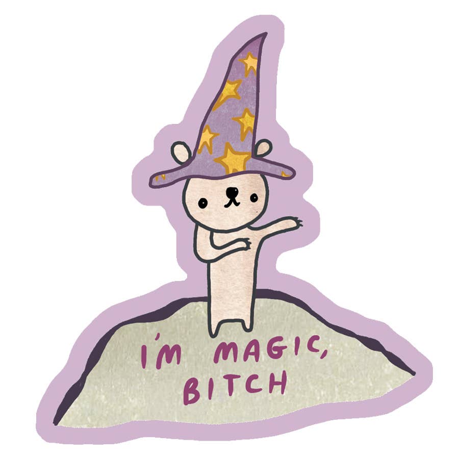Magic Bitch Sticker | Ghost Academy (CA)