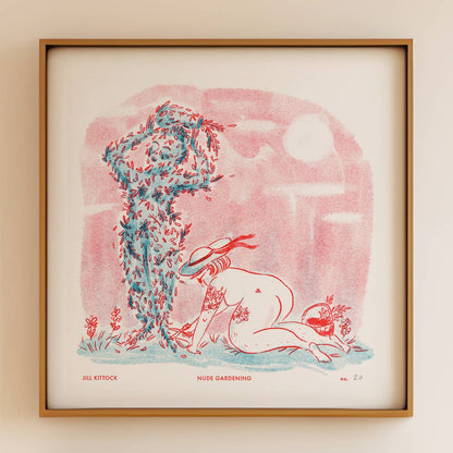 Nude Gardening Small Print | Jill Kittock (MN)