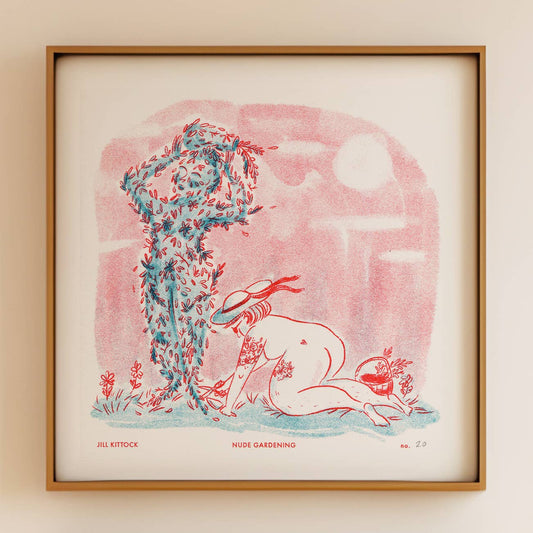 Nude Gardening Small Print | Jill Kittock (MN)