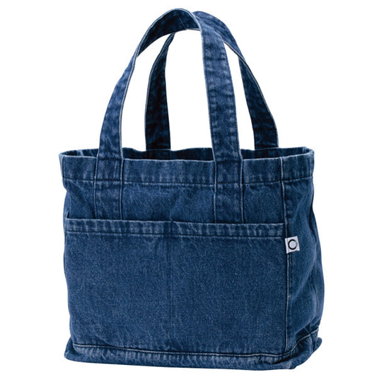 Denim Partitioned Tote Bag  | Coco Walk (Japan)