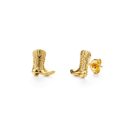 Cowboy Boot Stud Earrings | Amano Studio (CA)