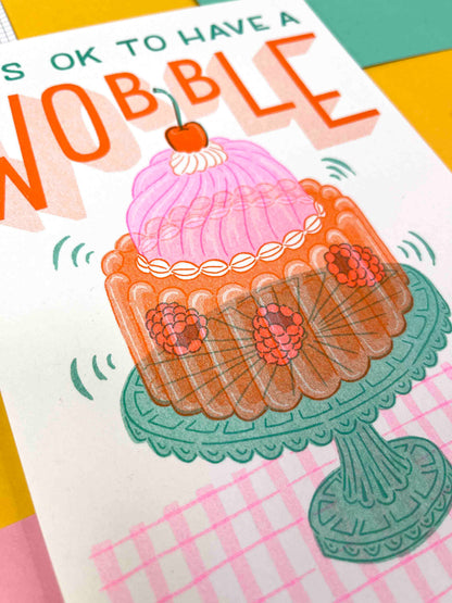 A5 Jelly Risograph Print | Jacqueline Colley (UK)