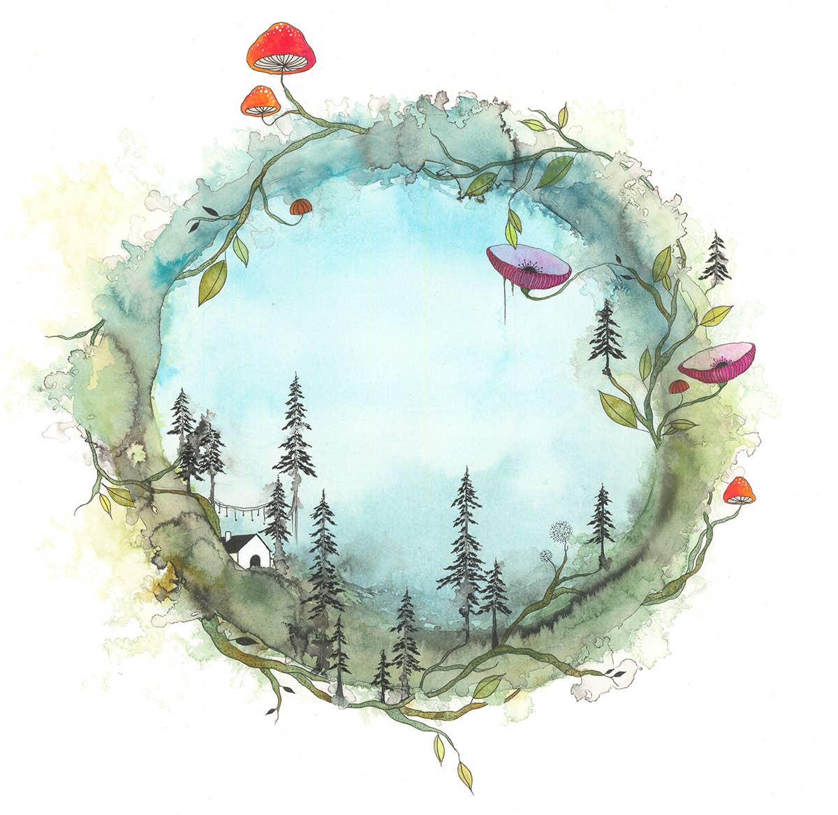 Another Day in Paradise Art Print | Melissa Moss (NC)