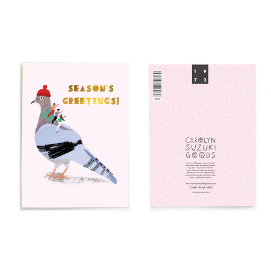 Rock Pigeon  | Carolyn Suzuki (CA)