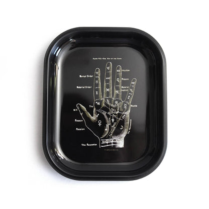 Palm Reader Metal Trinket Tray | Curious Prints (TX)