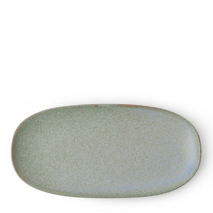 Terra Green Oblong Plate (Japan)