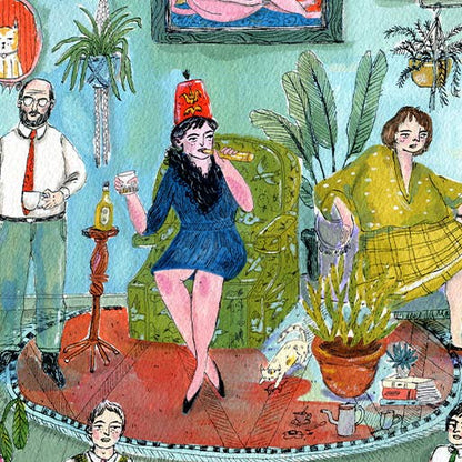 House Party Print | Jill Kittock (MN)