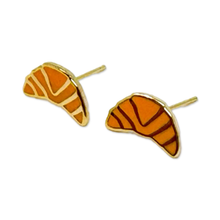 Load image into Gallery viewer, Croissant Enamel Earrings | Jenny Lemons (CA)
