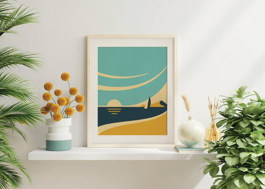 Horizons Series Screenprint | Beach | DKNG Studios (CA)