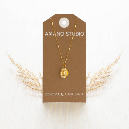 Cowboy Hat Charm Necklace | Amano Studio (CA)