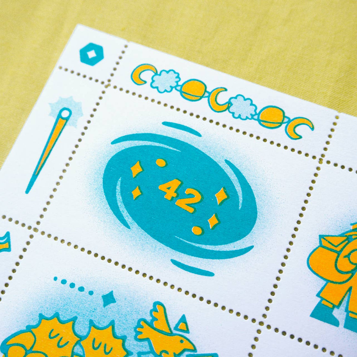 Constellations Zine and Stamp Sheet | Pencil and Post (WA)