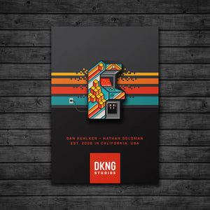 Arcade Enamel Pin | Build | DKNG (CA)