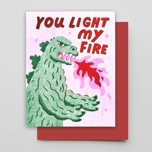 Light My Fire Greeting Card | Sarah Walsh Hammer Press (MO)