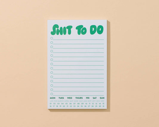 Shit To Do Notepad | And Here We Are (OH)