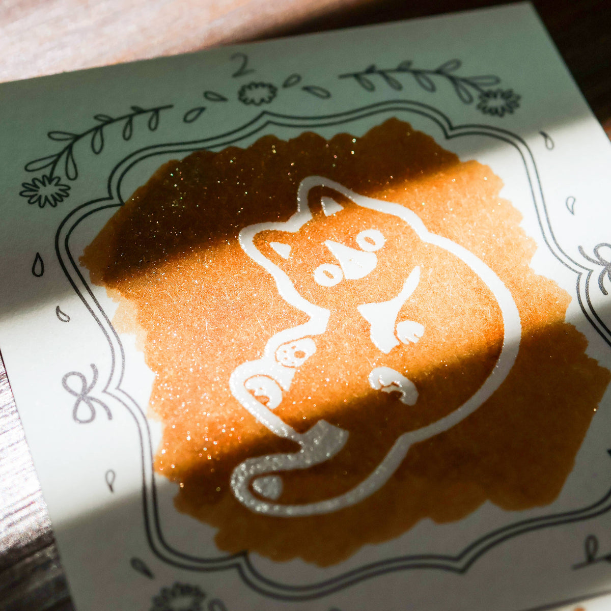 Neighborhood Cats ink swatch cards by Thousand Skies, alternate view 5