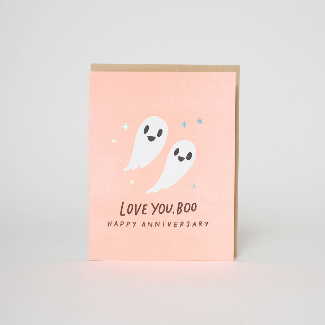 Anniversary Ghosts Letterpress Card | Hello!Lucky(CA)